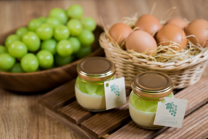 山形プリン シャインマスカット