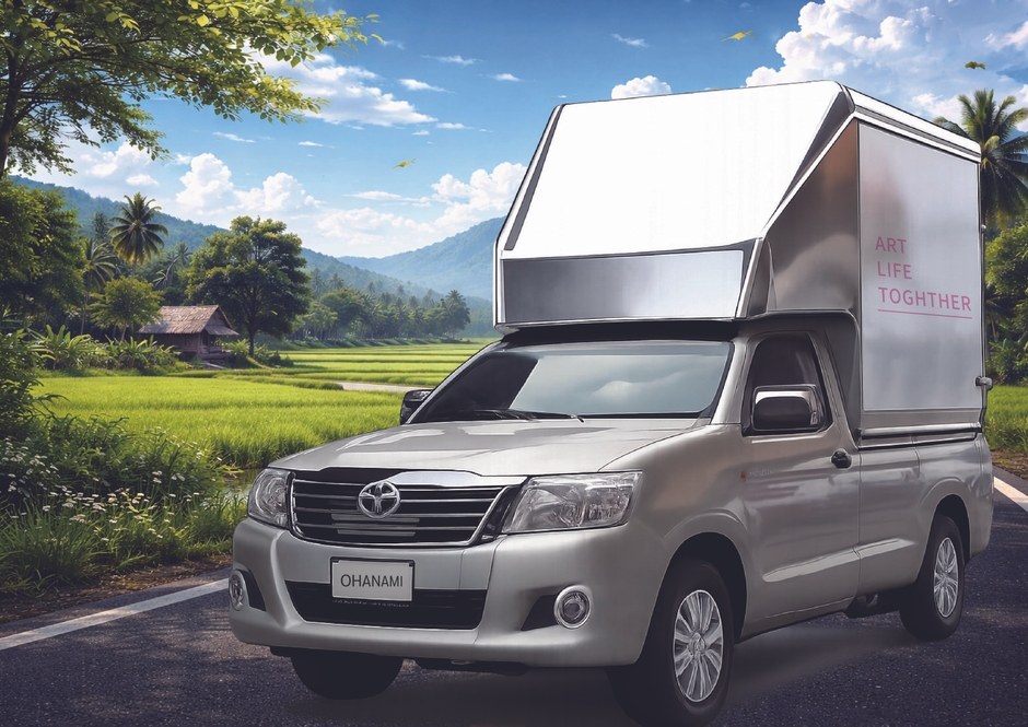 購入予定の車は「TOYOTAのVIGO」沢山の荷物を乗せて長距離を走る事が出来て、万が一の故障の際にも修理がしやすいのが特徴です。