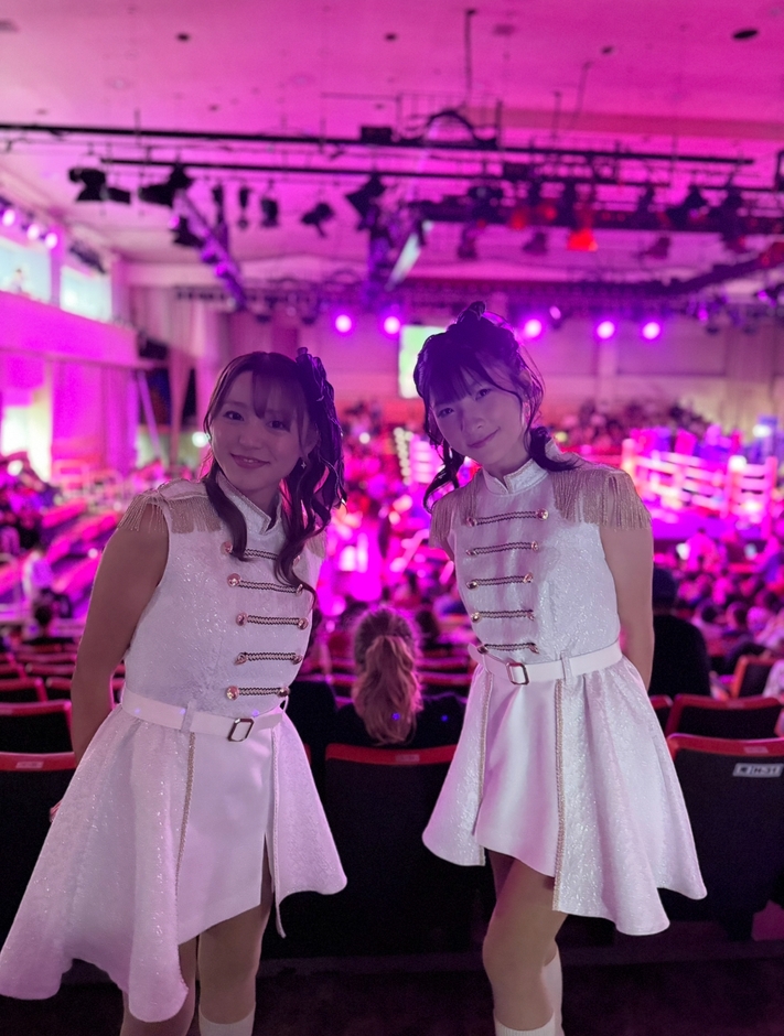 試合の合間の一枚