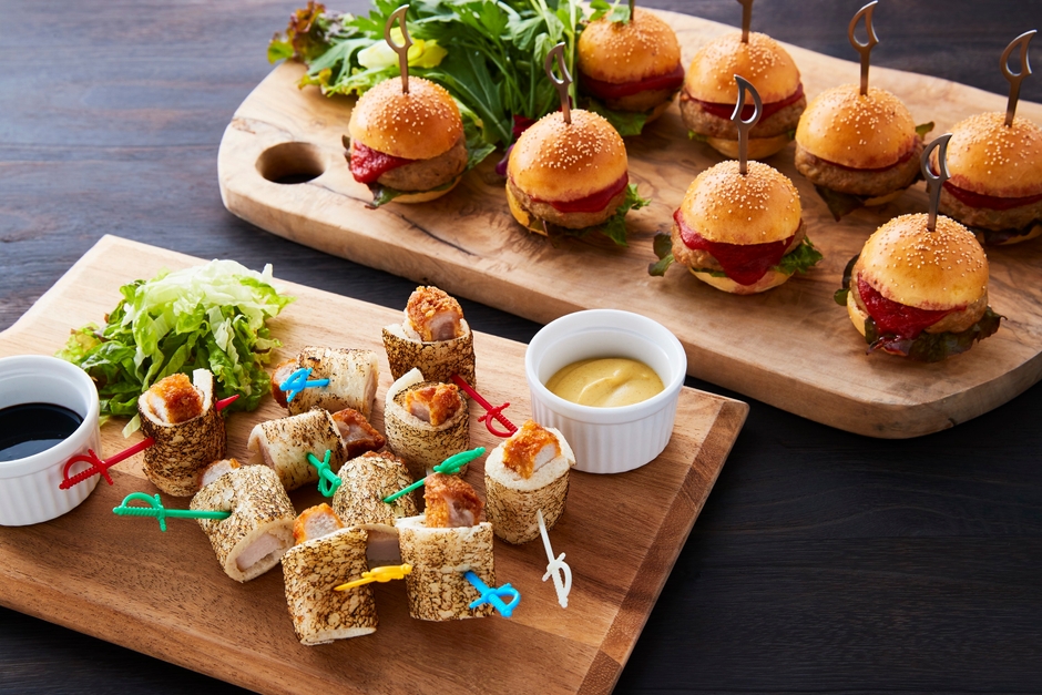 プティバーガー&ロールカツサンド