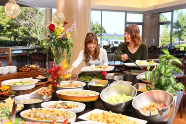 【大江戸温泉物語 君津の森限定】 いいふろ会員ご提示で、 土日祝ランチバイキングが500円OFF！12月スタート！