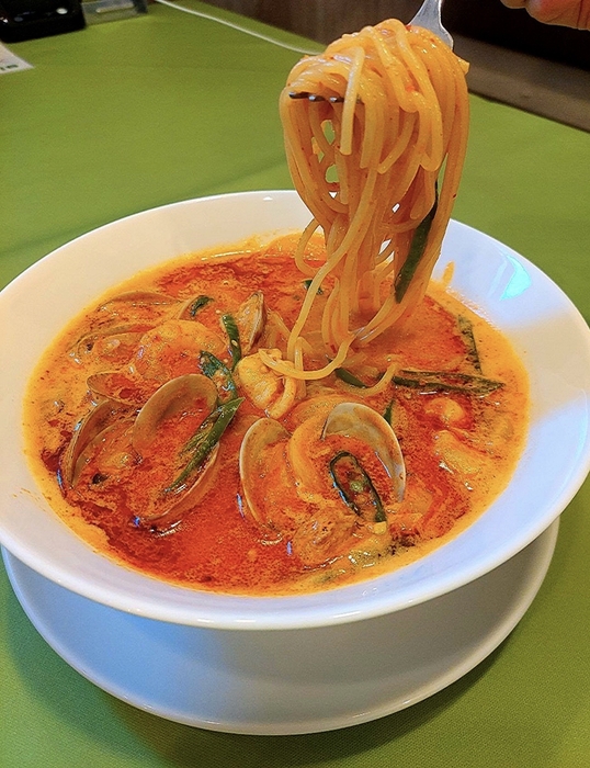 激辛スープパスタ 2