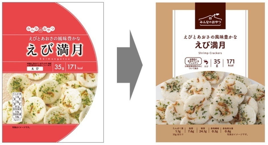 左:旧デザイン/右:新デザイン