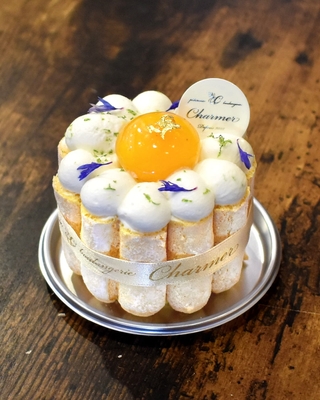 「patisserie boulangerie charmer」の「シャルロットマンゴー」