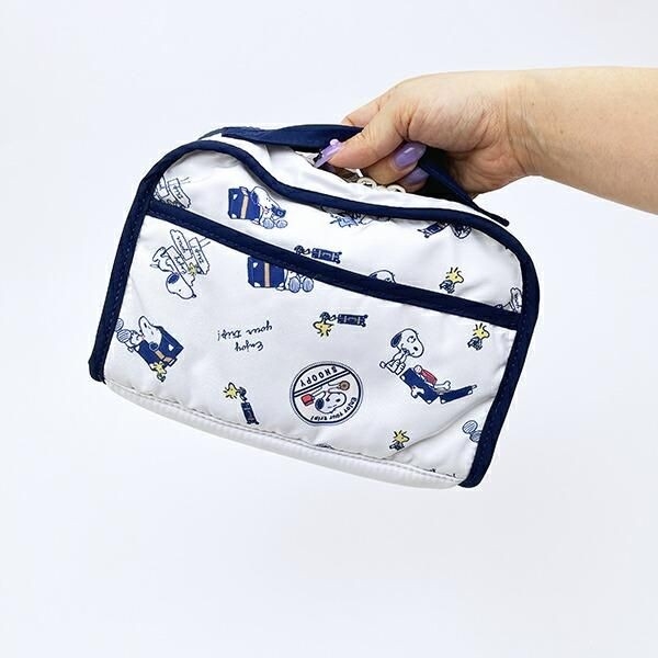 スヌーピートラベルポーチ