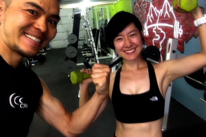 2016年7月 アメリカのトレーニングジムで