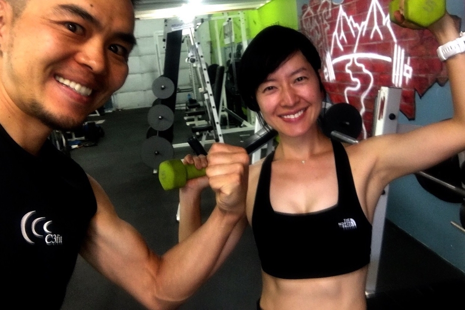 2016年7月 アメリカのトレーニングジムで
