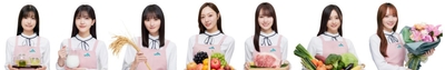 乃木坂46と「推し食材」イメージ