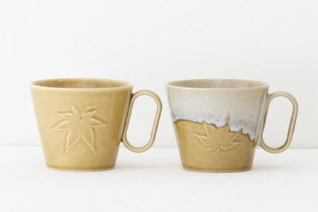 「生涯を添い遂げるマグ 宮島御砂焼 対厳堂 もみじ紋 浮葉」が 10月16日販売開始　対厳堂との取り組みで製品化