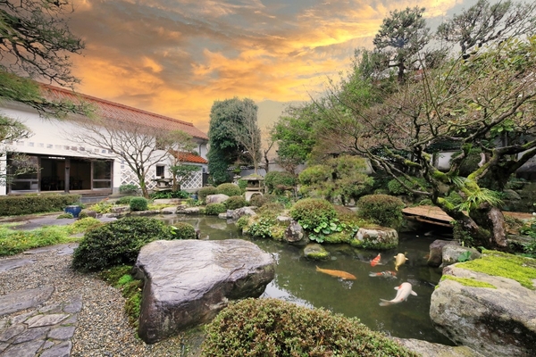 昼食場所<松韻亭>