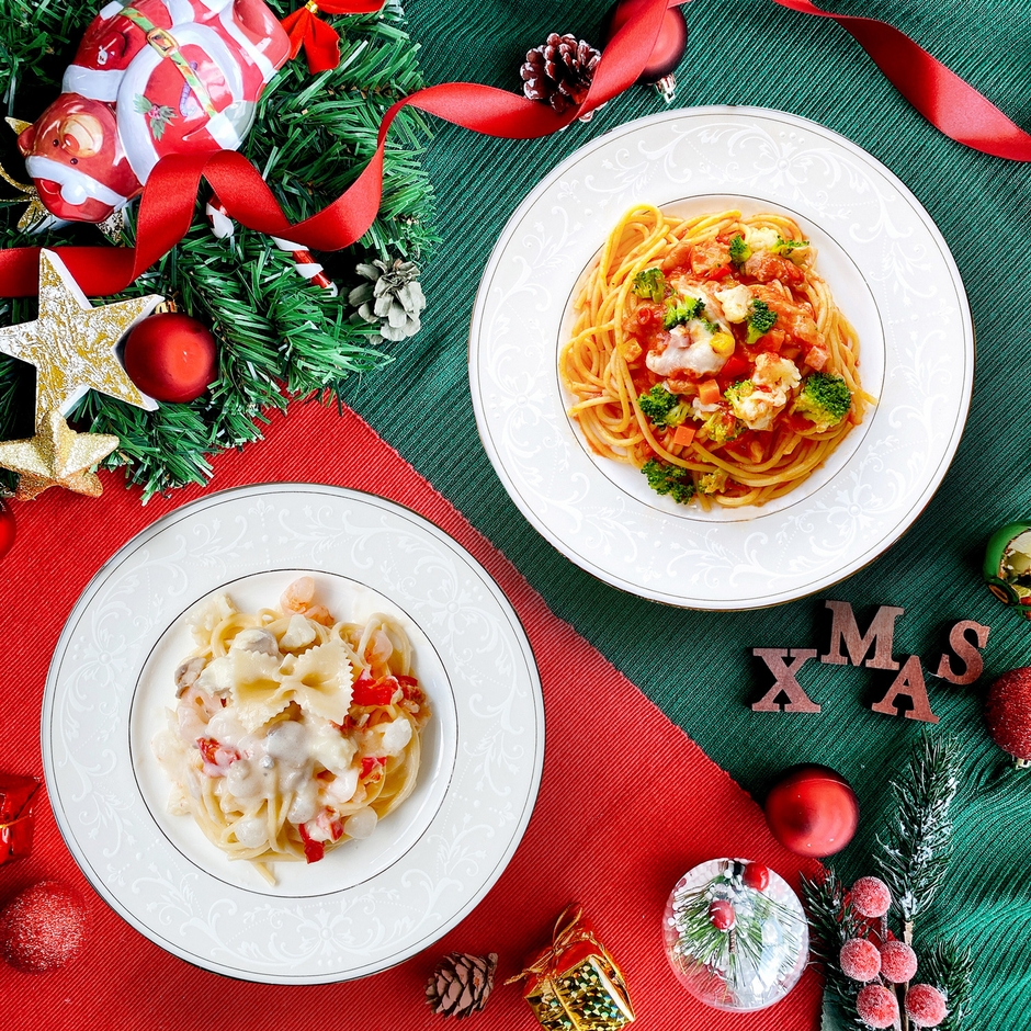 混ぜると本格パスタに!「冬季限定のDecopa2種類セット」