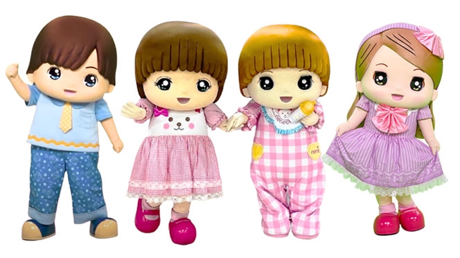 メルちゃんたちが大集合!