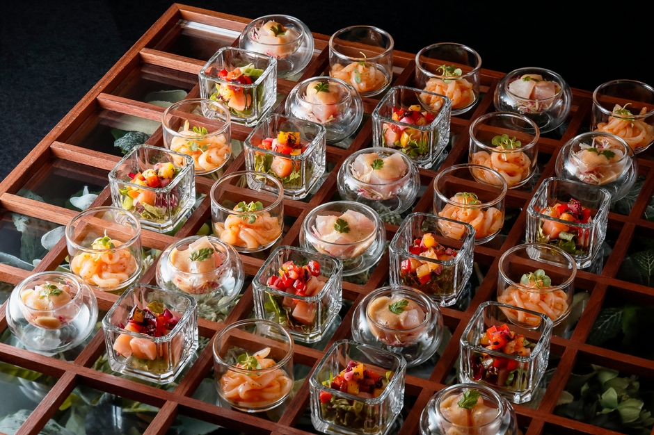 ラジョウ風お造りの盛り合わせ