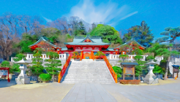 足利織姫神社｜社殿