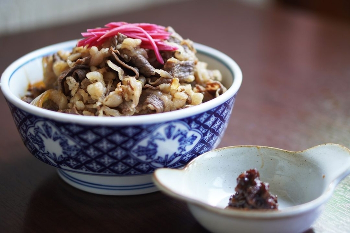 菊池源吾牛　牛丼　