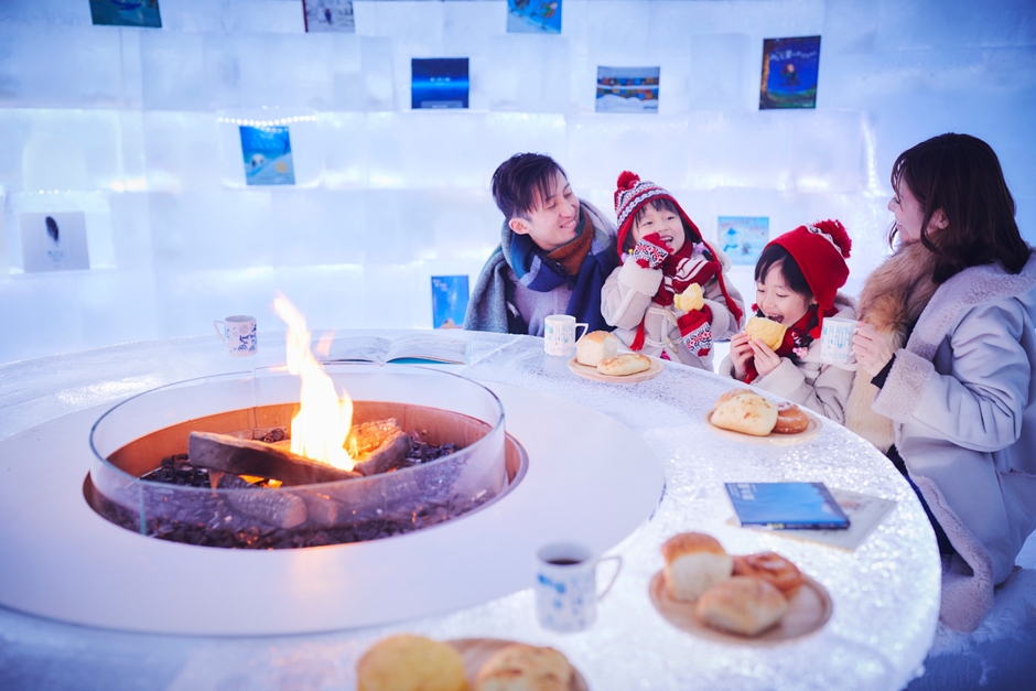 【トマム】氷のBakery_Cafe 家族