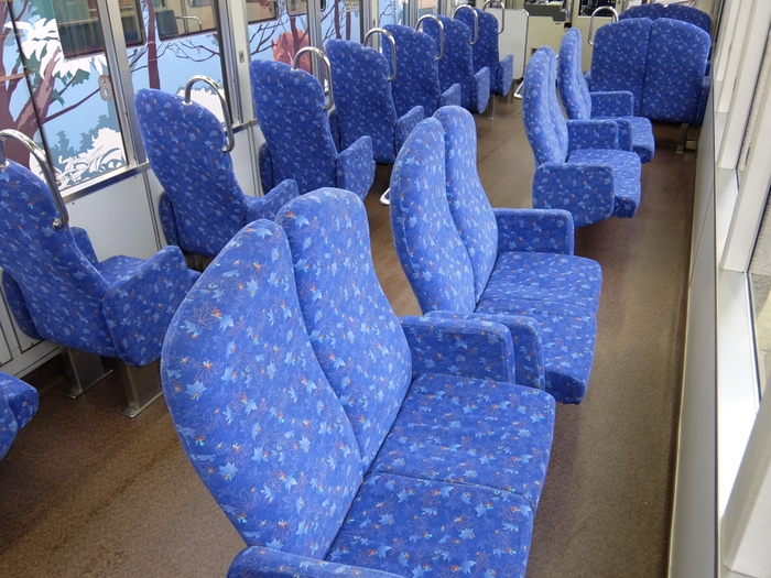 展望列車「きらら」（９００系）車内