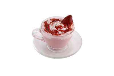 うさこのまろやかいちごみるくラテ(HOT) 715円