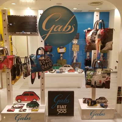 『Gabs』の直営店がホテルニューオータニ大阪にオープン！ イタリアのカーブランド「FIAT」とのコラボアイテムを展開