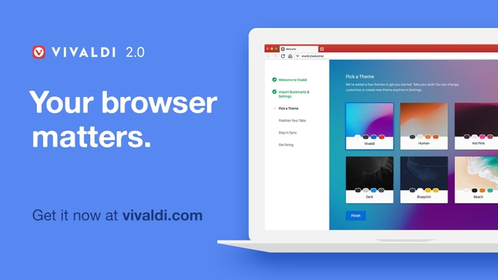 Vivaldi 2.0 リリース