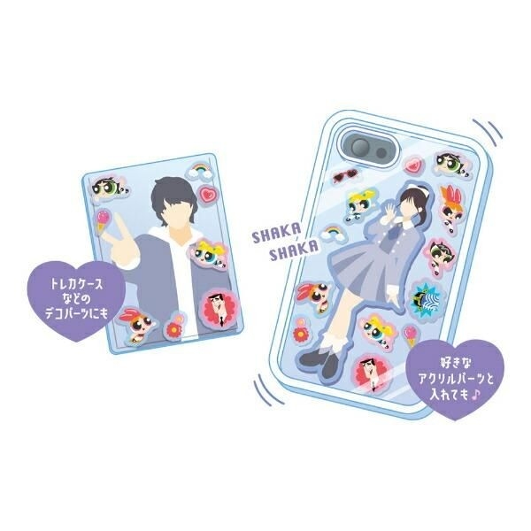 パワパフアクリルフレーク