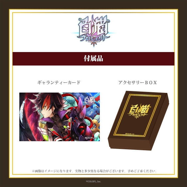 モチーフリング<闇の王子 ver.>付属品