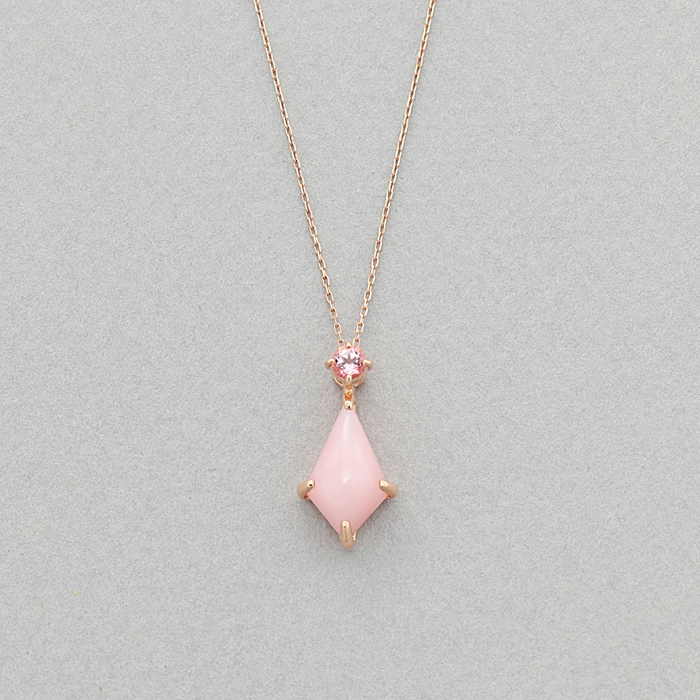 K10PG NECKLACE /PINK OPAL, TOPAZ \27,500(税込)