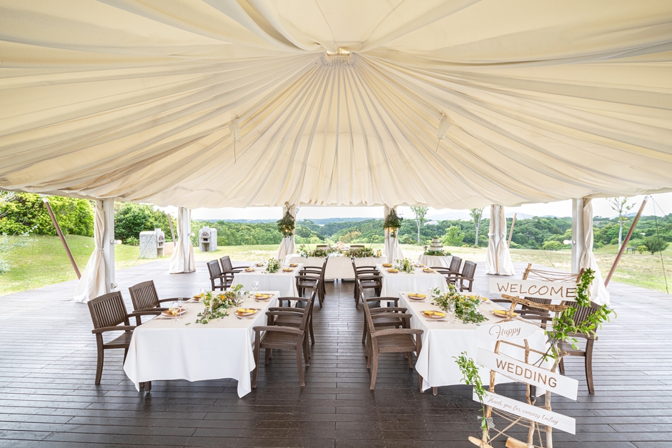 グランピングウェディング