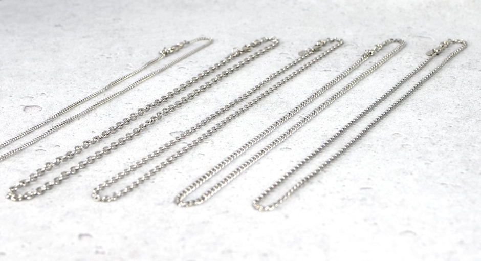 Link Chain Medium Necklace-リンクチェーンミディアムネックレス-