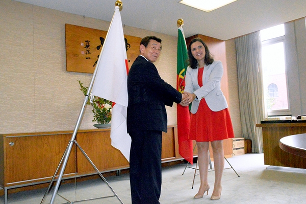 ポルトガル共和国農業・海洋大臣のアスンサォン・クリスタス氏