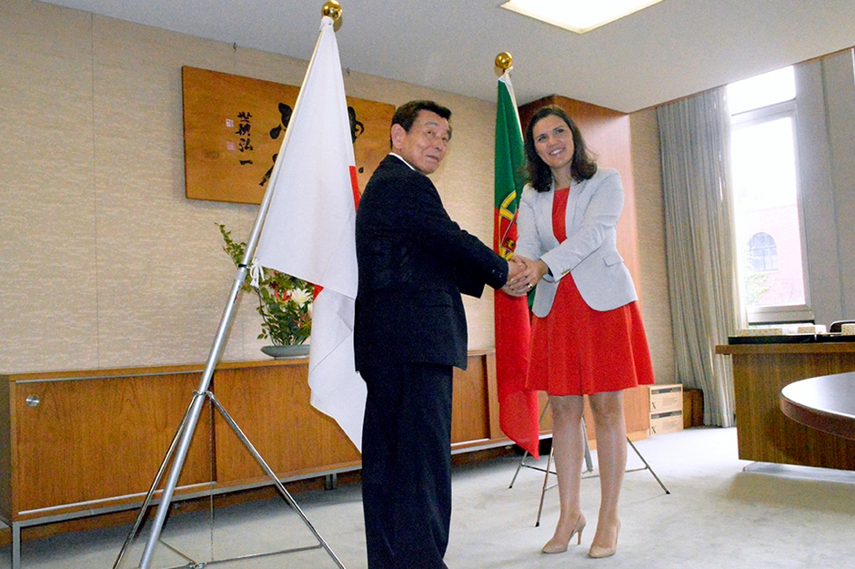 ポルトガル共和国農業・海洋大臣のアスンサォン・クリスタス氏