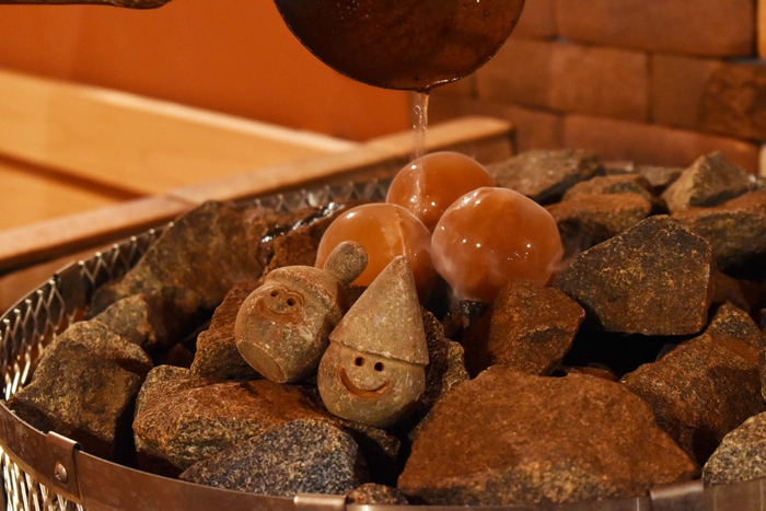 高温サウナでアロマイス体験