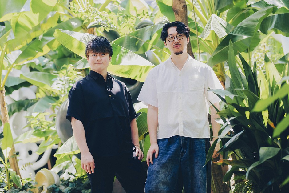 武本和大(左)、池本茂貴(右)