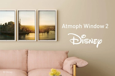 ディズニー映画の世界を眺められる、世界初のスマート窓「Atmoph Window 2 | Disney」を、京都のスタートアップAtmophが先行予約開始