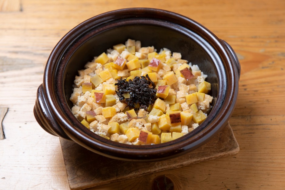 安納芋の土鍋ご飯
