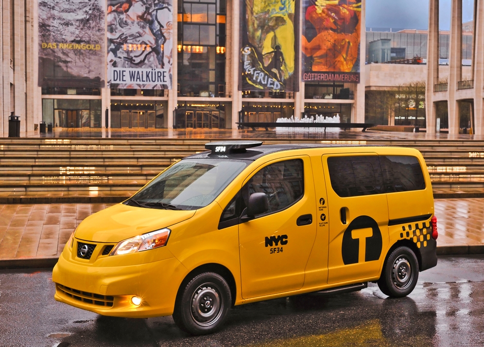 「NV200」次世代ニューヨーク市タクシー