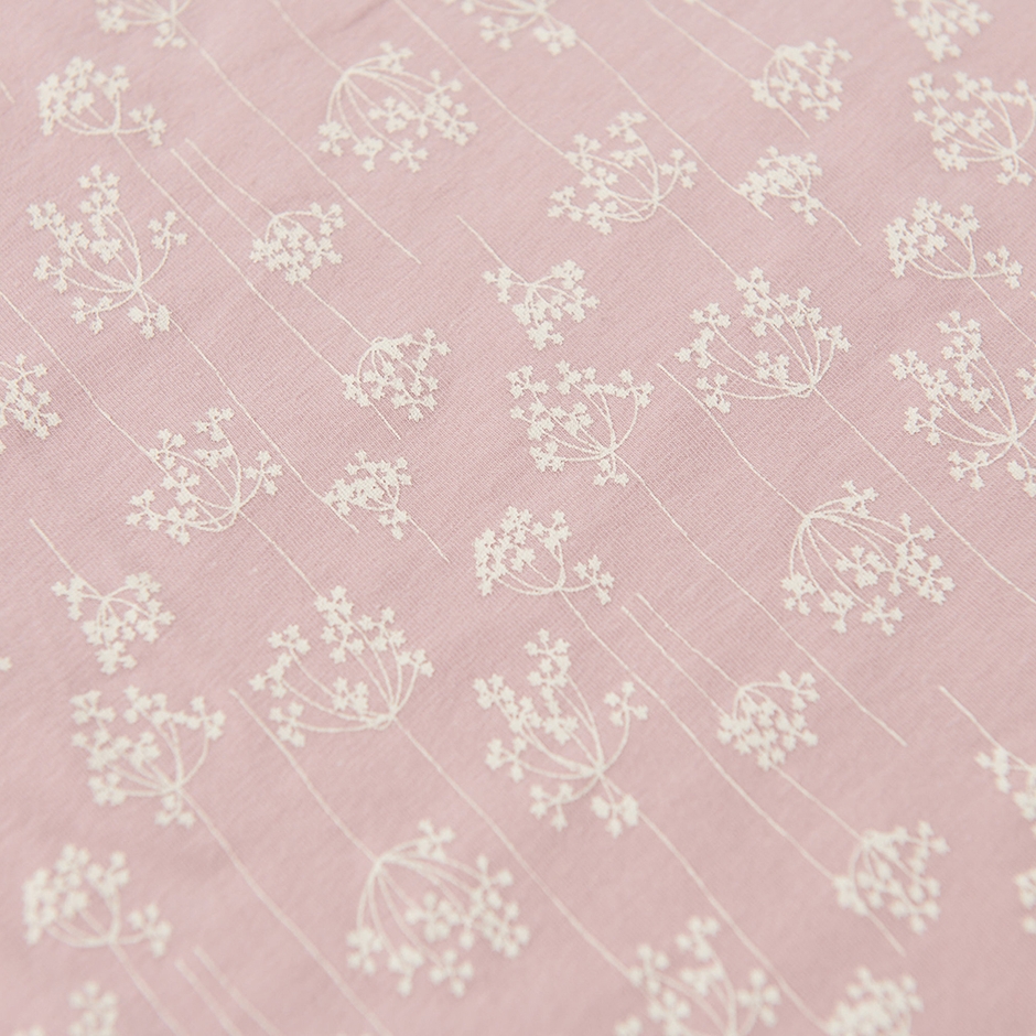 スモーキーピンク(花柄)