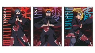 ニジゲンノモリ『NARUTO＆BORUTO 忍里』
大人気謎解き任務「❝暁❞祭」
任務達成報酬のビッグポスターが新デザイン大公開！