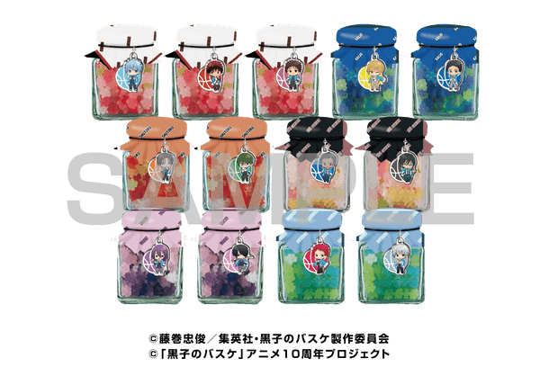 金平糖(ミニアクリルチャーム付き)（全13種） 各1,650円(税込)