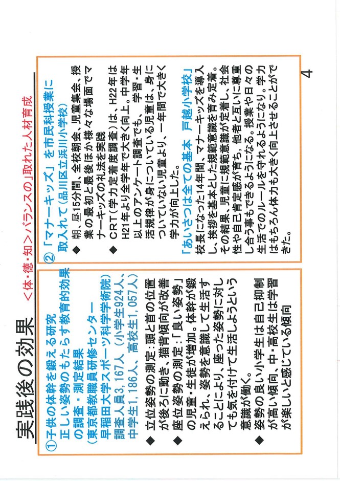 実践後の効果