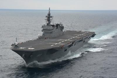 護衛艦DDH-183「いずも」 出典:海上自衛隊ホームページ