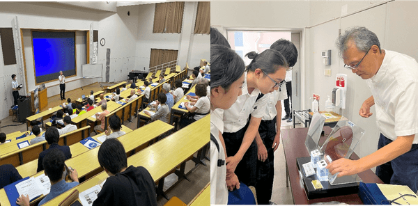 令和7年（2025年）7月開催の「第1回市民公開講座」の様子