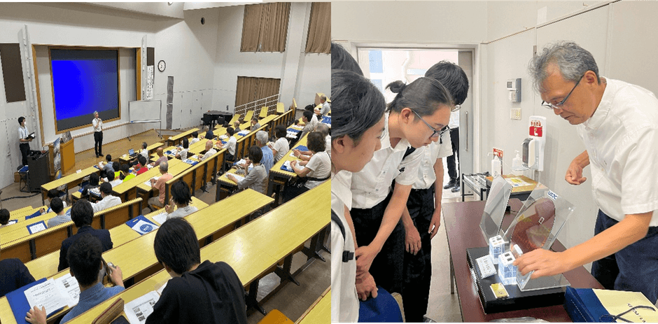 令和7年(2025年)7月開催の「第1回市民公開講座」の様子