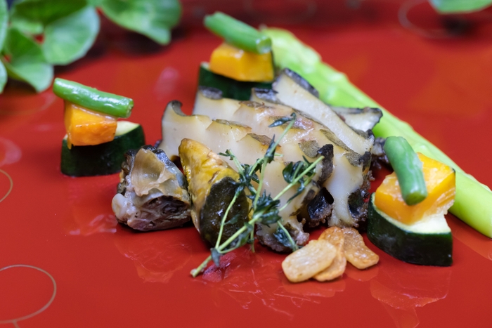 あわびステーキ