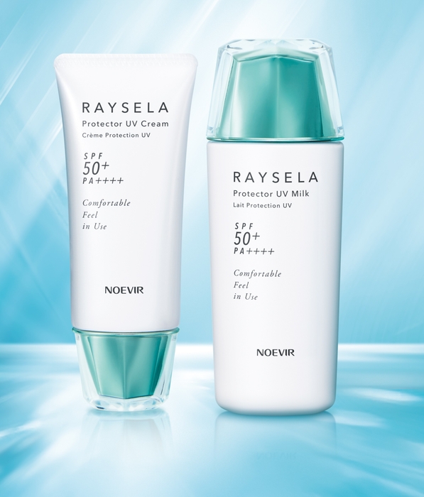 ノエビア レイセラ 薬用プロテクターUVクリーム&プロテクターUVミルク