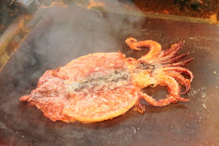 いかの甘辛焼き