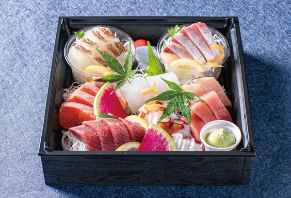 長崎鮮魚の刺身盛り合わせ：5,000円（税込）