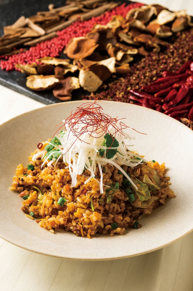 「しびれる旨辛 坦々チャーハン」