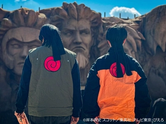 ニジゲンノモリ「NARUTO＆BORUTO 忍里」オリジナルグッズ
うずまきナルト＆木ノ葉隠れの里の忍の新作ウェア新登場！
ショップ「木ノ葉商店」にて