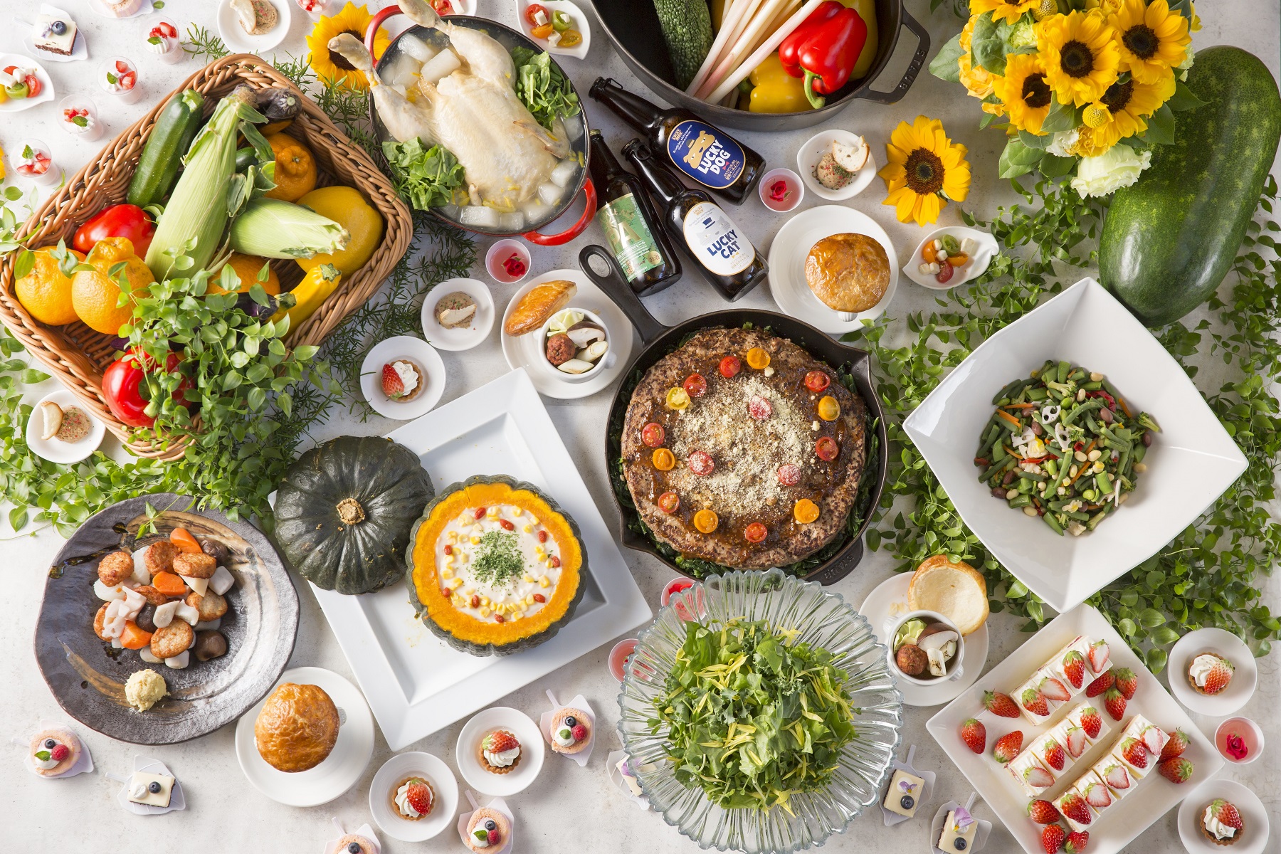 【京都】結婚式場を一般開放した2日間限定のファミリーイベント 『夏休みファミリーランチブッフェ』開催